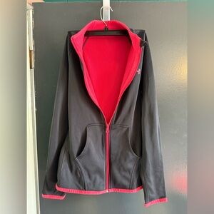 Under Armour Black and Red Hoodie